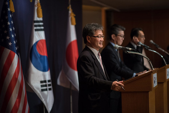 Mỹ, Nhật Bản, Hàn Quốc họp bàn cách đối phó Triều Tiên 