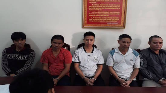 Nghệ An: 6 đối tượng trốn nã ở các tỉnh phía Nam bị bắt giữ
