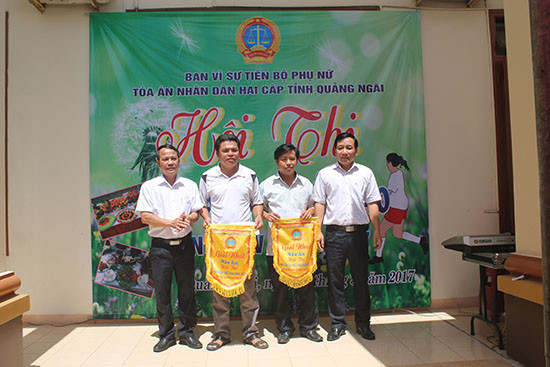 TAND tỉnh Quảng Ngãi tổ chức Hội thi nấu ăn và thể thao lần thứ IV