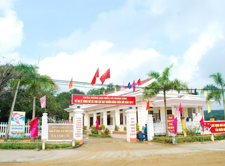 Tam Lộc (Phú Ninh, Quảng Nam): Đón nhận Bằng công nhận xã đạt chuẩn nông thôn mới
