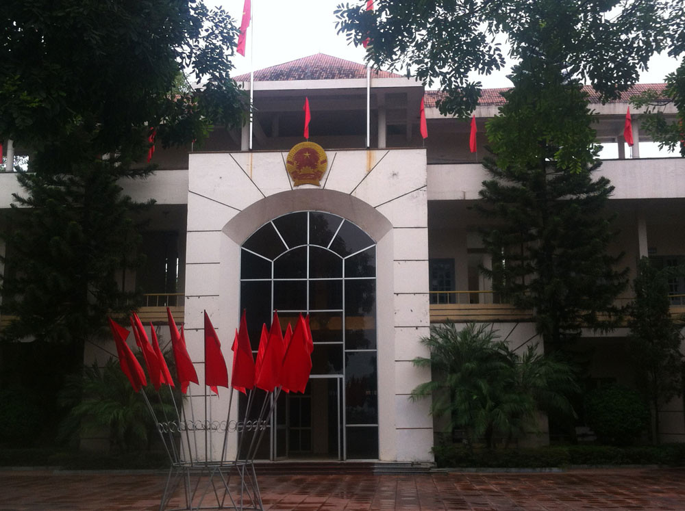 Sóc Sơn, Hà Nội: Trường xây dựng không phép, Chủ tịch xã nói “Nhà tạm”