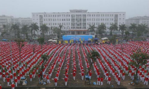 Đồng diễn thể dục dưỡng sinh đông người tham gia nhất Việt Nam