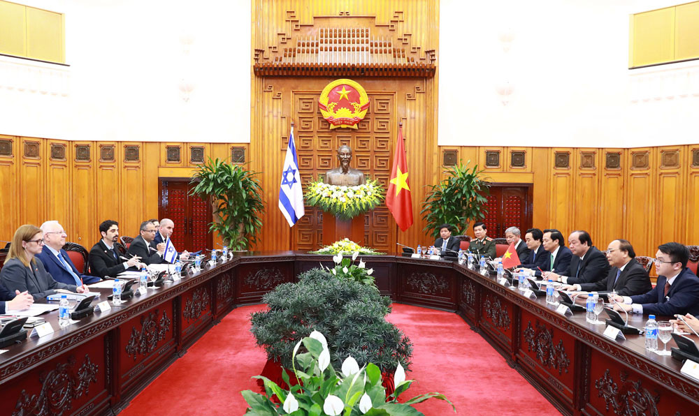 Làm sâu sắc hơn mối quan hệ hợp tác, hữu nghị Việt Nam-Israel
