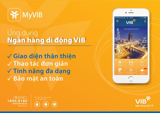VIB nhận hai giải thưởng quốc tế cho Ứng dụng di động MyVIB