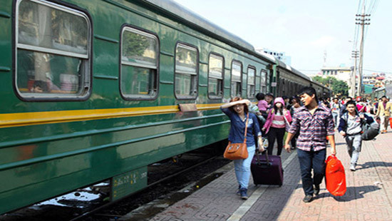 Đường sắt tăng nhiều chuyến phục vụ người dân đi lại dịp 30.4