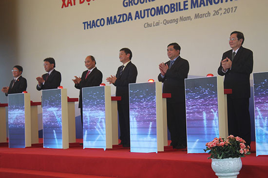 Thaco-Mazda phấn đấu trở thành nhà máy sản xuất ô tô hàng đầu Việt Nam