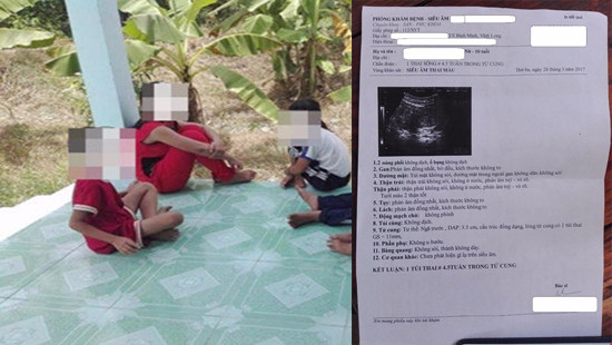  Vĩnh Long: Bé gái 10 tuổi bị xâm hại có thai 4,5 tuần