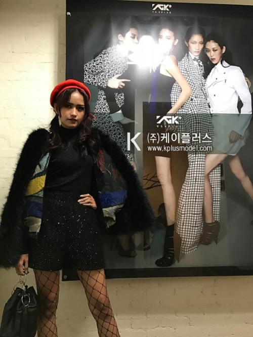 Ngọc Châu liên tiếp trúng show tại Tuần lễ thời trang Seoul