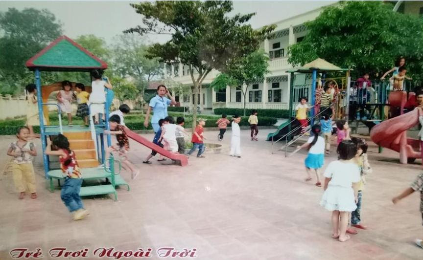 Trường Mầm non Hưng Lộc nỗ lực xây dựng trường chuẩn Quốc gia 