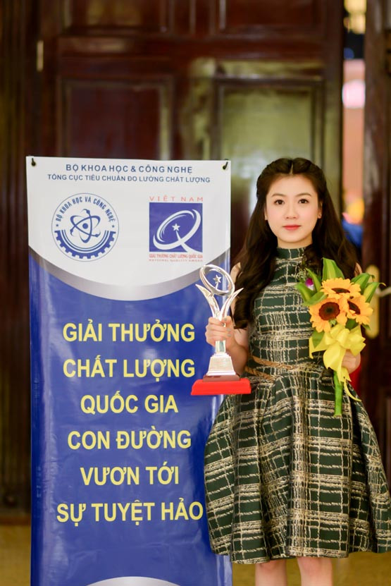 Trao Giải thưởng Chất lượng quốc gia cho Tập đoàn Tân Á Đại Thành