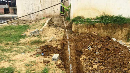 Thanh Hóa: Doanh nghiệp chôn đường ống ngầm để xả nước thải ra sông Âm
