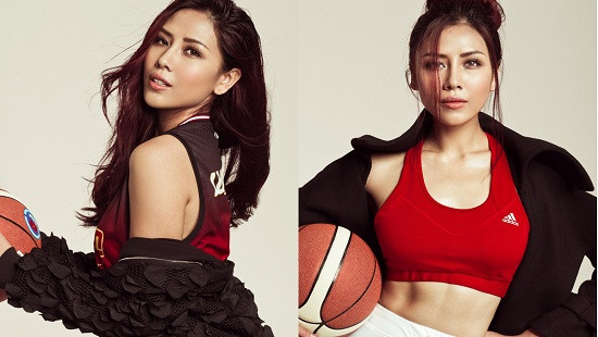 Nguyễn Thị Loan biến hình thành nữ cầu thủ bóng rổ siêu quyến rũ