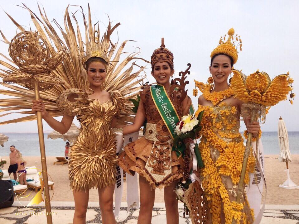 Vừa tuyên bố giải nghệ, Nguyễn Thị Thành lọt top 2 trang phục đẹp nhất Miss Eco