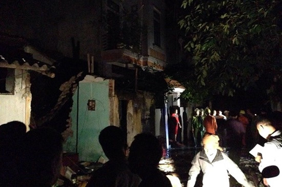 Nam Định: Nổ lớn trong đêm khiến 3 người chết, 1 người thương nặng