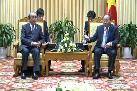 Thủ tướng Chính phủ Nguyễn Xuân Phúc tiếp Thống đốc tỉnh Nagasaki