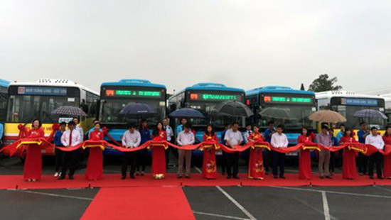 Hà Nội: Khai thác 2 tuyến xe buýt mới, kết nối trung tâm với ngoại thành