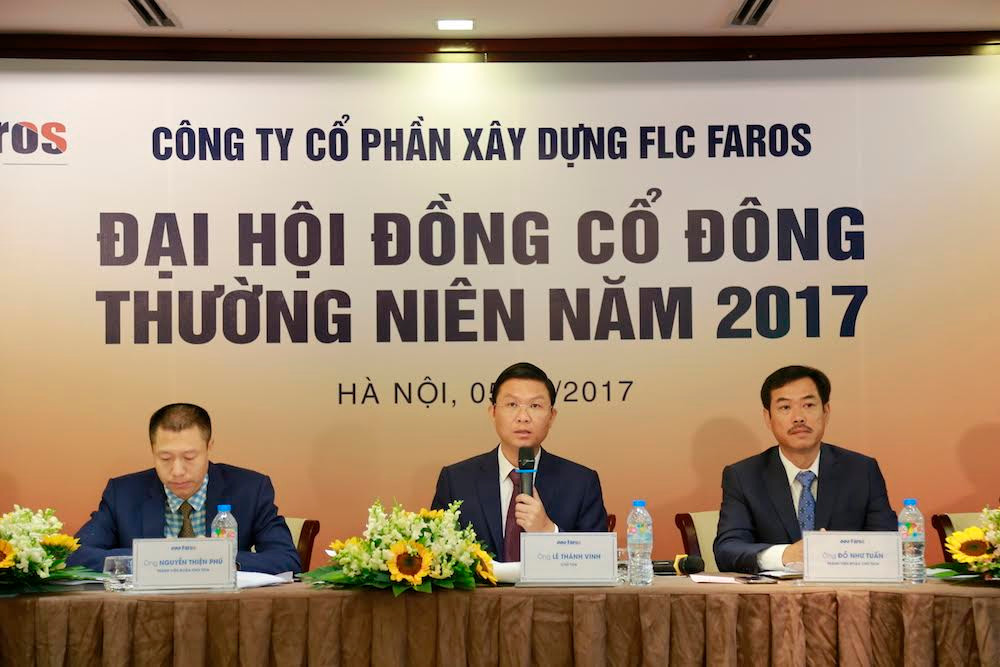 Ông Trịnh Văn Quyết chính thức trở thành tân Chủ tịch HĐQT FLC Faros