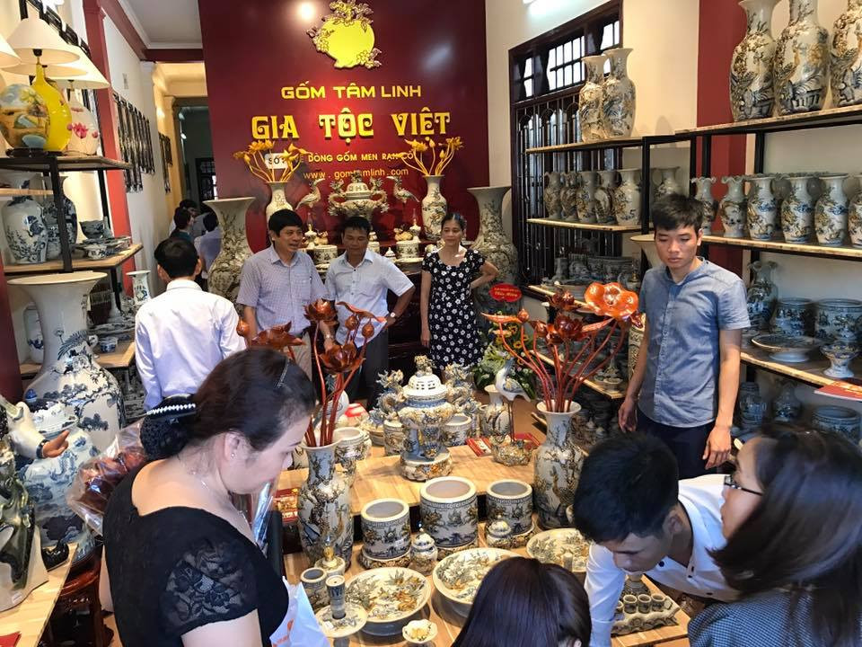 Gốm tâm linh Gia tộc Việt có đại lý tại Quảng Bình