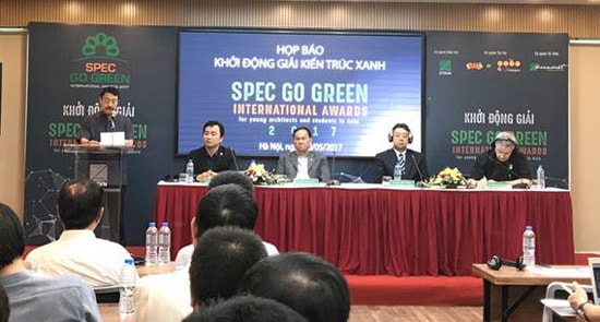 Khởi động Giải Kiến trúc xanh Spec Go Green 2017 khu vực Châu Á