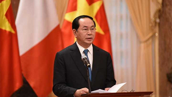Chủ tịch nước: Tăng cường quan hệ đối tác chiến lược toàn diện Việt-Trung là phù hợp lợi ích 2 nước