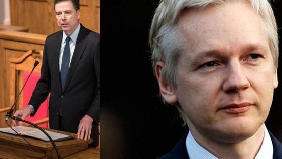 WikiLeaks mời James Comey về đầu quân để “điều tra ra trò” chính phủ Mỹ