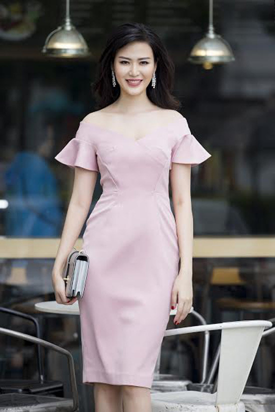 Hoa hậu Thu Thủy tiết lộ bí quyết dáng chuẩn, mặc sành