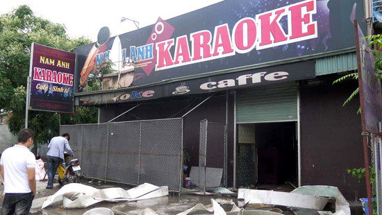 Hải Dương: Hỏa hoạn thiêu rụi một phòng hát của quán karaoke 