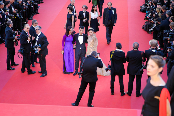 Lý Nhã Kỳ, Ngọc Thanh Tâm đẹp kiêu sa trên thảm đỏ Cannes