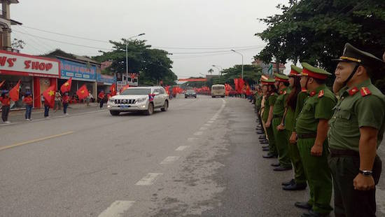 Hà Tĩnh: An táng 12 hài cốt liệt sĩ hy sinh tại Lào
