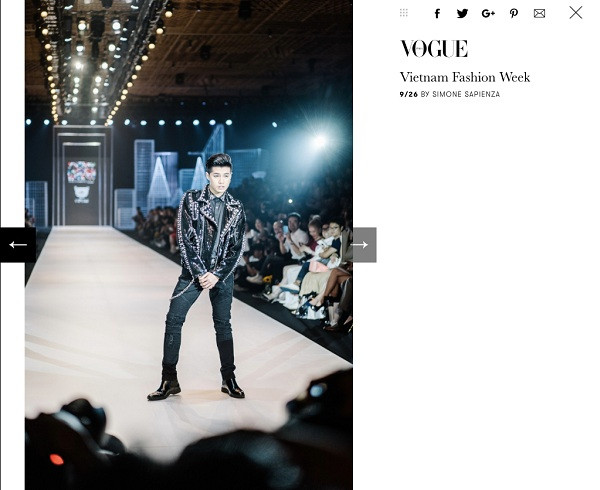 Tuần lễ thời trang Việt xuất hiện trên Vogue Ý