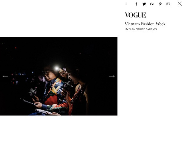 Tuần lễ thời trang Việt xuất hiện trên Vogue Ý