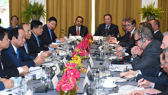 Thủ tướng: Việt Nam luôn chào đón và khuyến khích doanh nghiệp Hoa Kỳ đầu tư 