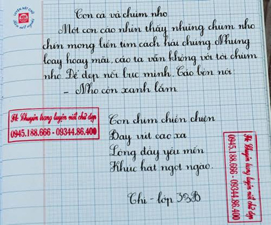 Địa chỉ lớp luyện viết chữ đẹp và viết nhanh siêu tốc giữa phố cổ Hà Nội