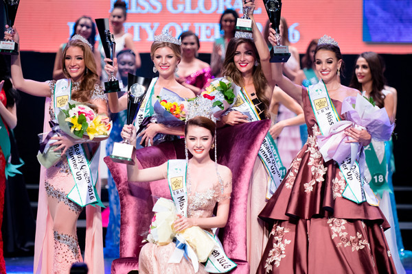 Ngọc Duyên xuất hiện trong nhiều khoảnh khắc đẹp của Miss Global Beauty Queen 2017