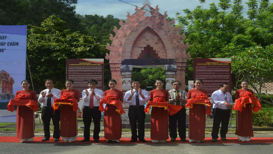 Quảng Nam: Khai trương không gian “Trưng bày chuỗi văn hóa tháp Chăm miền Trung”