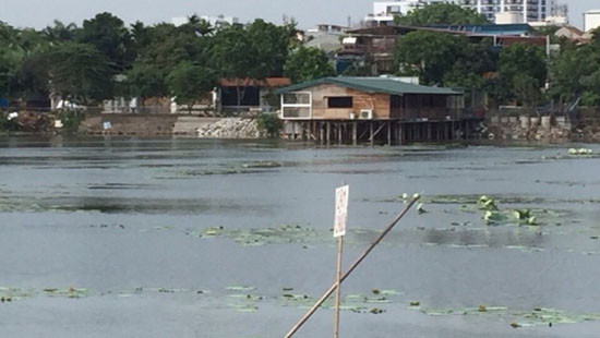Hà Nội: Kiên quyết xử lý lấn chiếm hồ Đầm Trị
