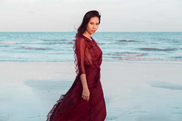 Ngắm nhan sắc dịu dàng của đại diện Việt Nam dự Hoa hậu Hữu nghị Đông Nam Á