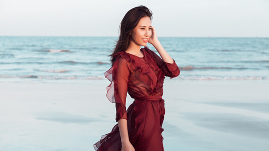 Ngắm nhan sắc dịu dàng của đại diện Việt Nam dự Hoa hậu Hữu nghị Đông Nam Á