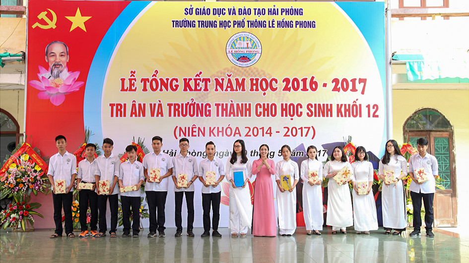 Trường THPT Lê Hồng Phong (Hải Phòng): Ngôi trường có bề dày thành tích trong công tác giảng dạy, học tập