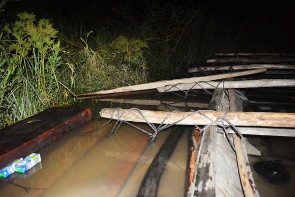 Quảng Nam: Bắt gỗ lậu trên sông Vu Gia trong đêm