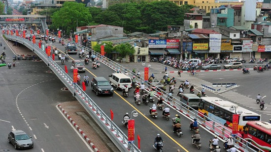 Hà Nội xây cầu vượt tại nút giao An Dương- đường Thanh Niên