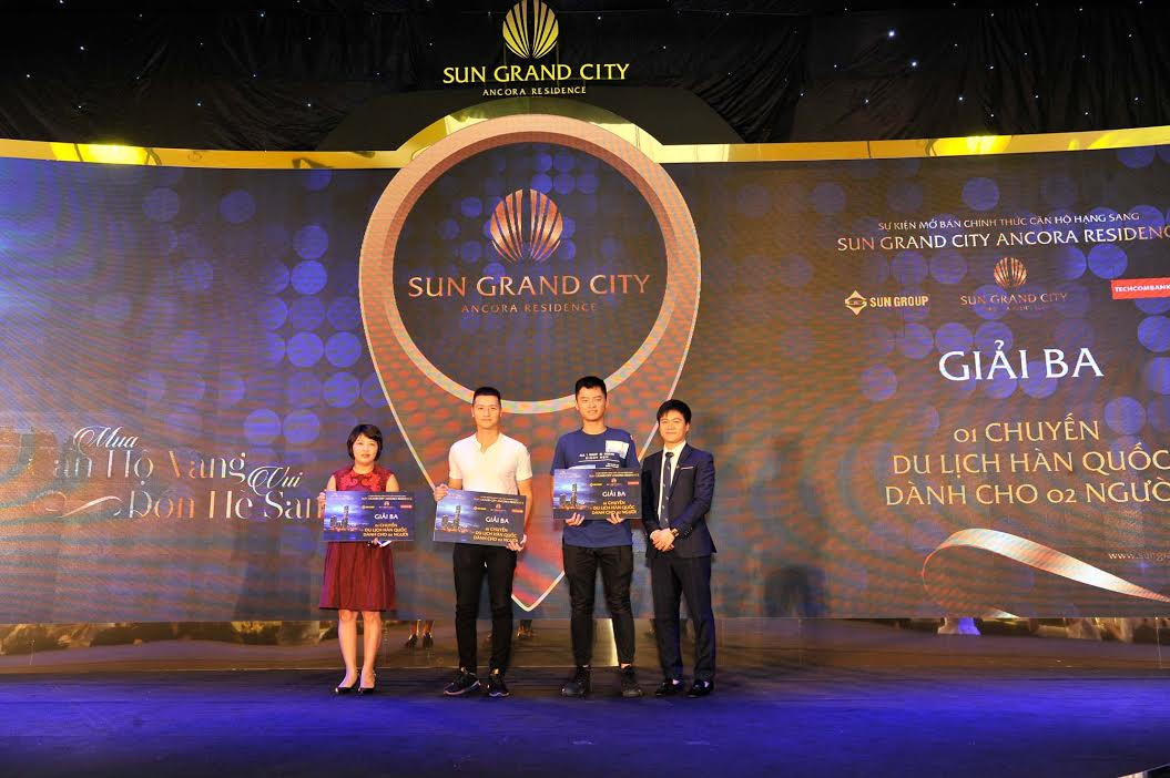 Sun Group tặng chuyến du lịch châu Âu trong ngày mở bán Sun Grand City Ancora Residence