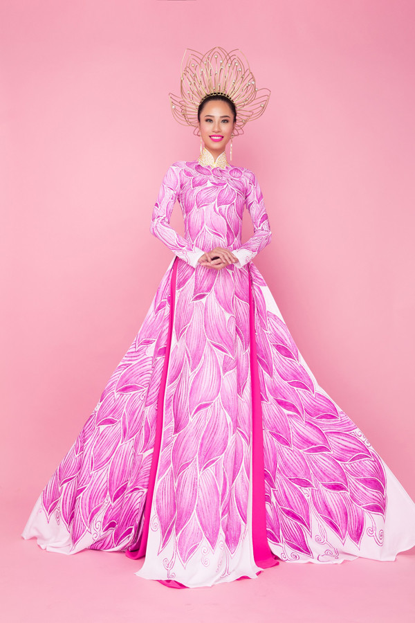 Hoa Khôi Yến Nhi bật mí trang phục dự thi Hoa hậu Hữu Nghị Asean 2017