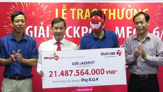 Xổ số Vietlott: Vé trúng giải Jackpot hơn 21 tỉ đồng bán ra tại Thanh Xuân