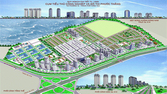 Bà Rịa - Vũng Tàu: Chấp thuận đầu tư hạ tầng khu đô thị Phước Thắng
