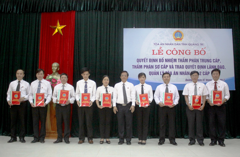 TAND tỉnh Quảng Trị tổ chức sơ kết công tác 6 tháng đầu năm 2017