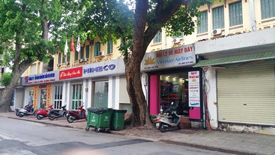 Nhiều ki ốt, nhà hàng kinh doanh trên đất Tổng cục Địa chất và Khoáng sản Việt Nam