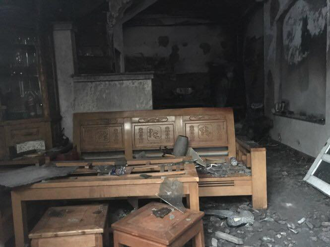 Hà Nội: Cháy nhà trong đêm, 4 người trong gia đình tử vong