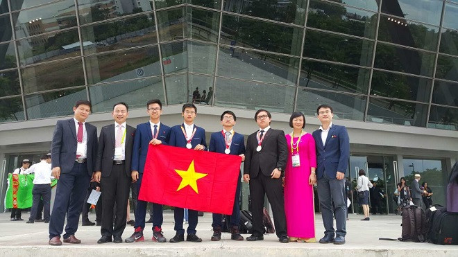 Cuộc thi Olympic Hóa học quốc tế 2017: Việt Nam giành 4 huy chương
