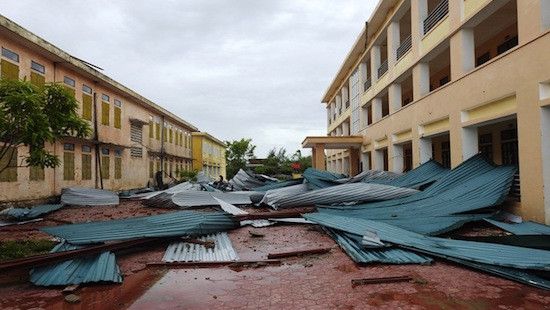 Hà Tĩnh: Thiệt hại ban đầu do bão số 2 gây ra